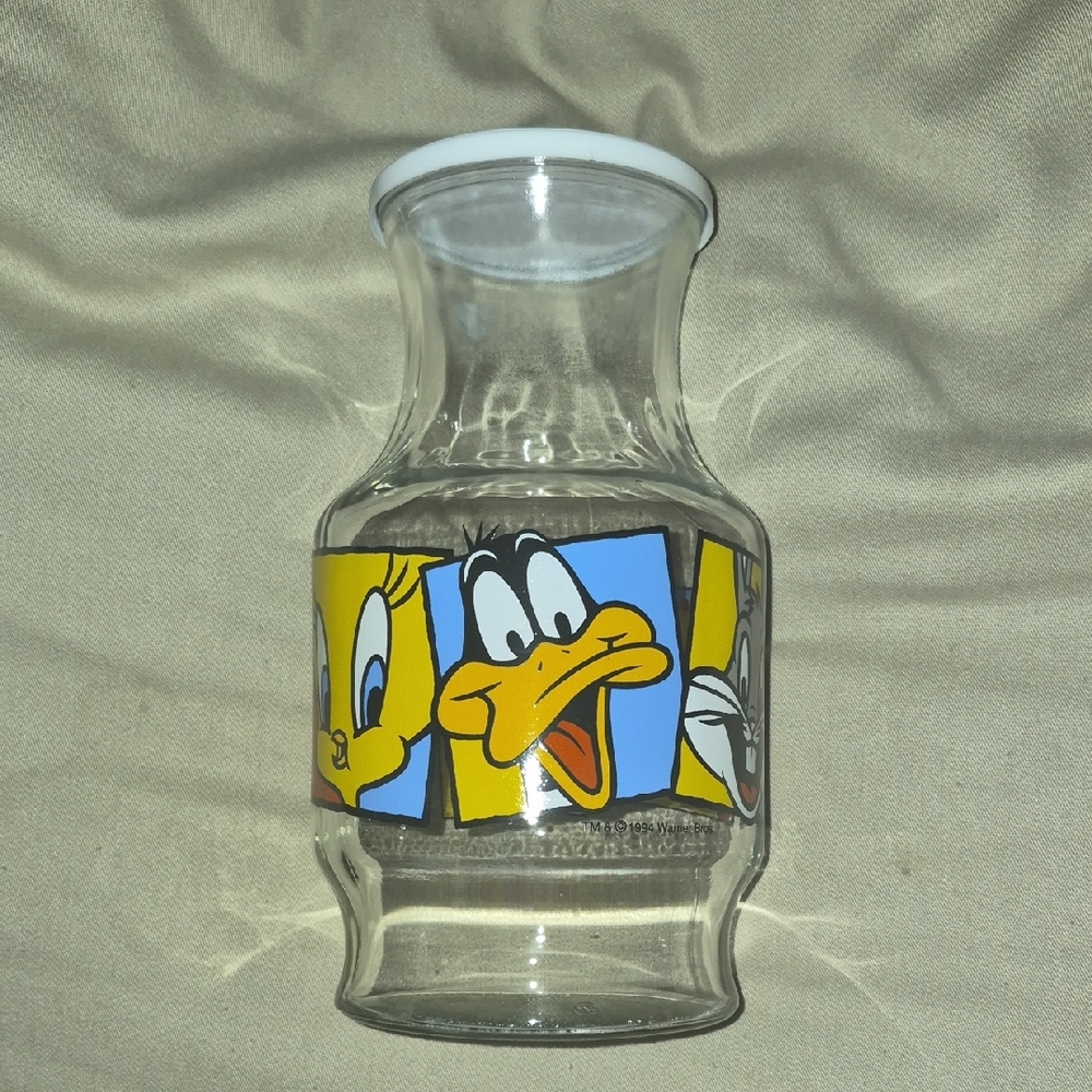 Anchor Hocking Cartoon Character Glass Carafe